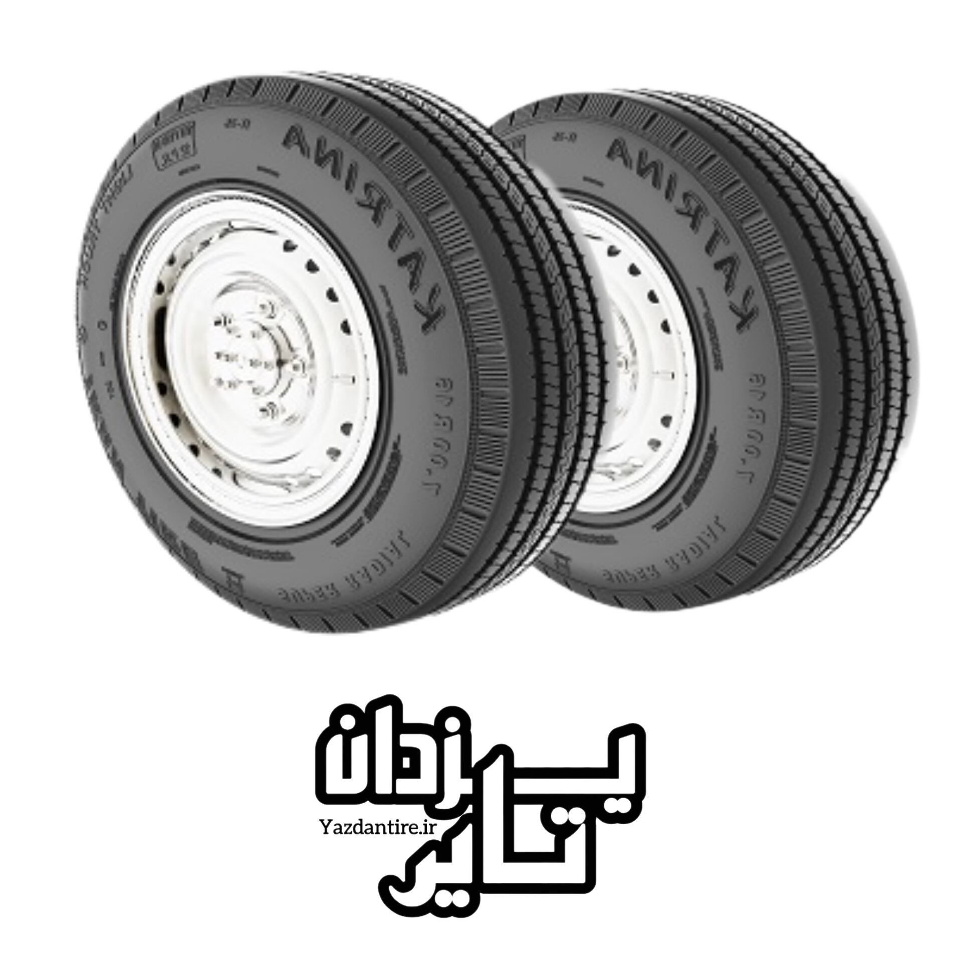 لاستیک 700R16 ایران تایر کاترینا سیمی تیوپلس نیسان وانت (دو حلقه// جفتی) 2026