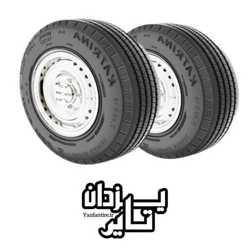 لاستیک 700R16 ایران تایر کاترینا سیمی تیوپلس نیسان وانت (دو حلقه// جفتی) 2026