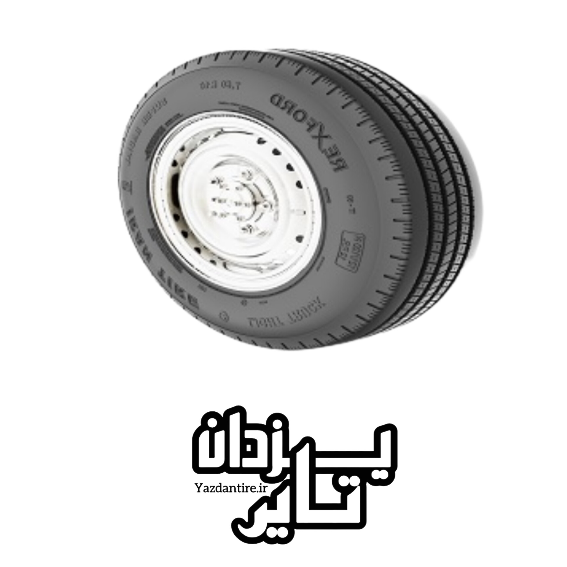 لاستیک 750R16 ایران تایر رکسفورد سیمی تیوپلس نیسان وانت (یک حلقه) 2026