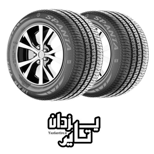 لاستیک 195R14 ایران تایر اسپانتا وانت 8لا (دو حلقه//جفتی)