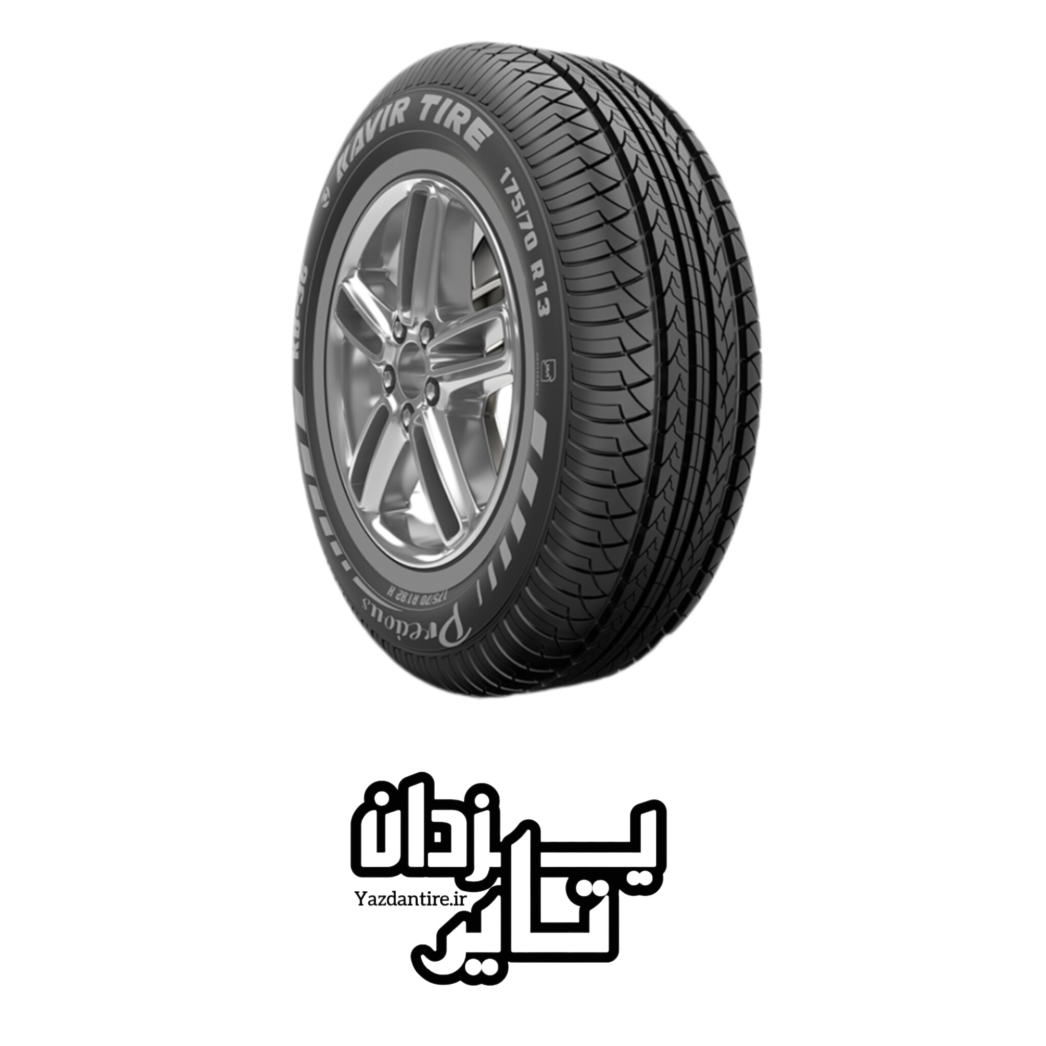 لاستیک 175/70R13 کویرتایر KB36 (یک حلقه) 2026