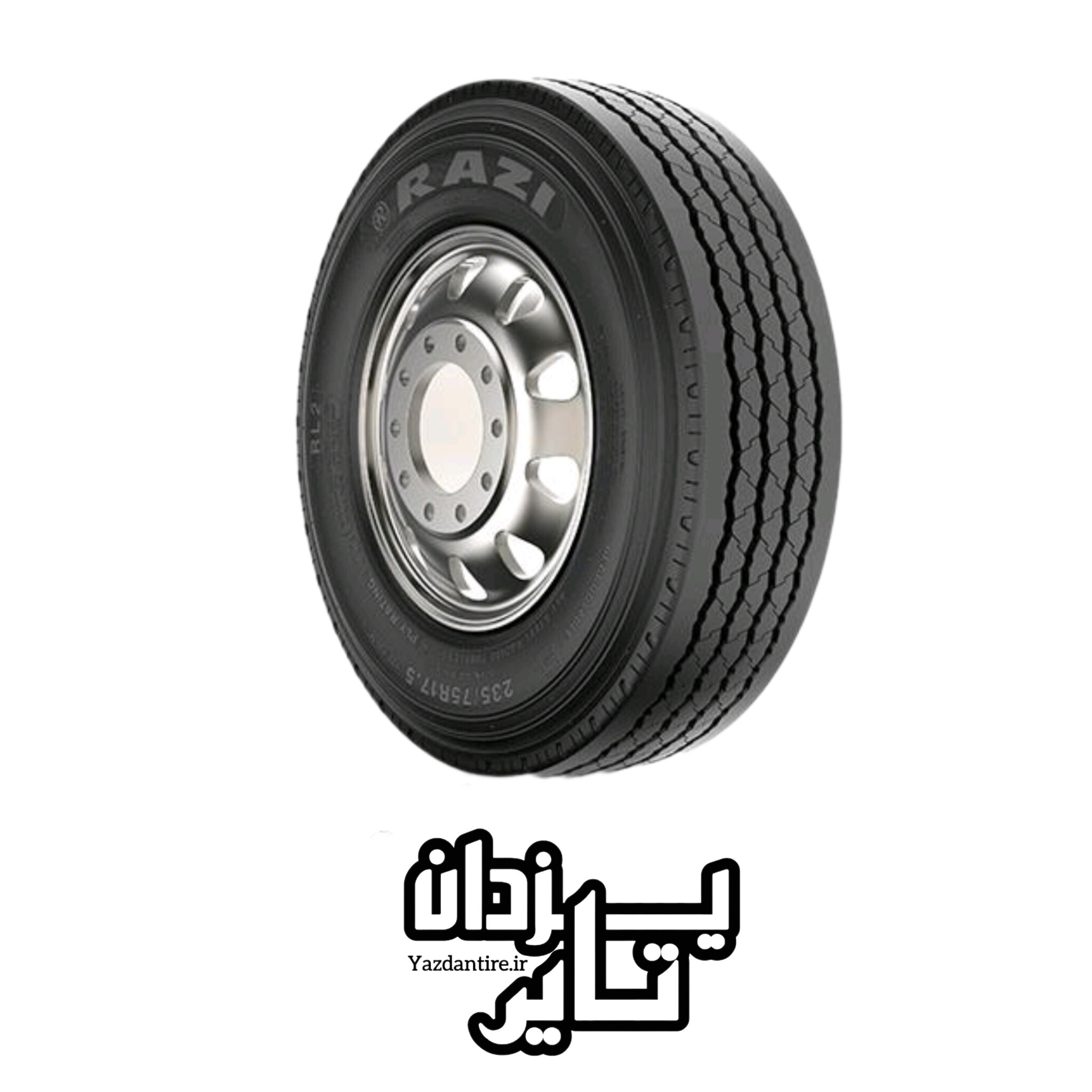 لاستیک 235/75R17.5 رازی تایر RL2 جلو (یک حلقه) ۲۰۲۴