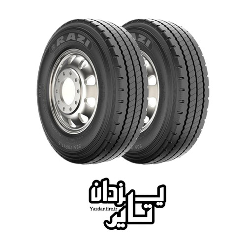 لاستیک 235/75R17.5 رازی تایر RM3 عقب (دو حلقه//جفتی) ۲۰۲۶