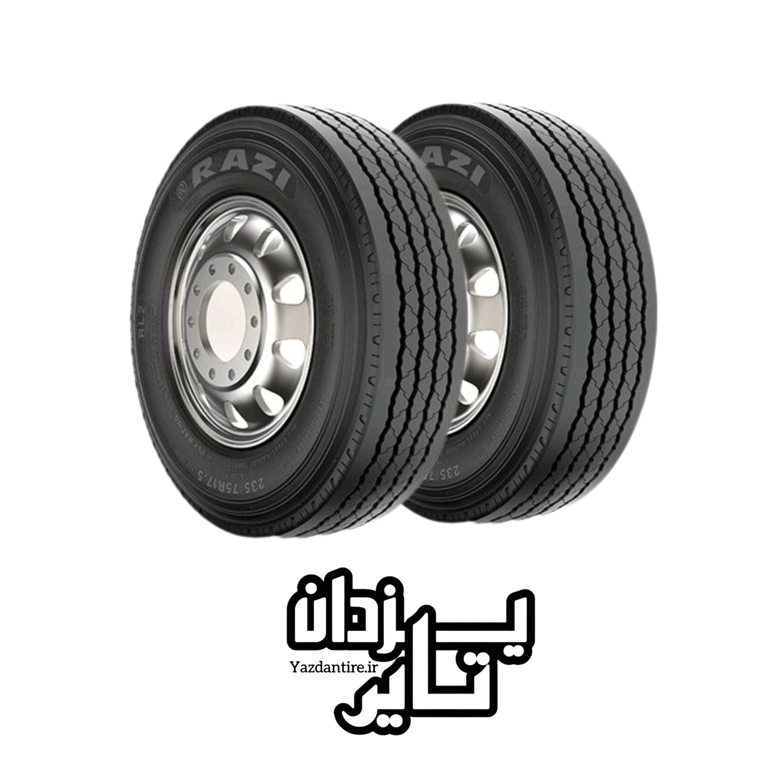 لاستیک 235/75R17.5 رازی تایر RL2 جلو (دو حلقه//جفتی) تاریخ ۲۰۲۴